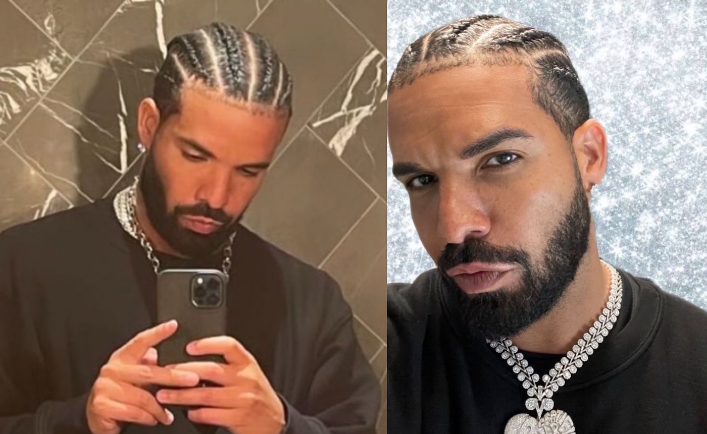 Drake Shows Off New Braided Hairstyle In Instagram Selfies Cedidollar